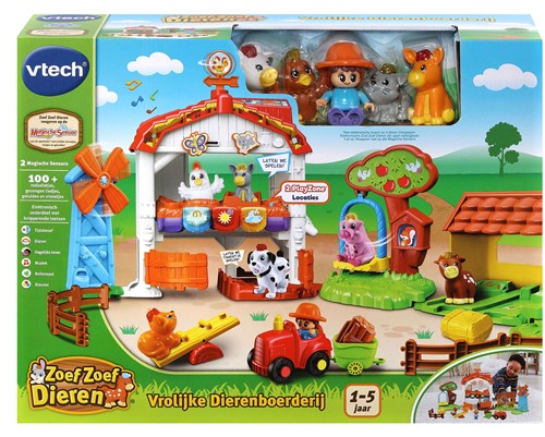 VTech Zoef Zoef Dieren - Vrolijke Dierenboerderij