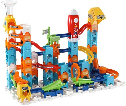 VTech knikkerbaan Marble Rush Rocket Set M100E met licht en geluid