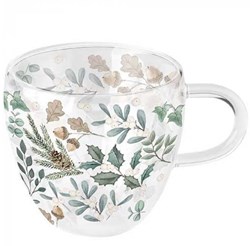 Ambiente glas speelgoed 200ml leaves kleurrijk kinderservies