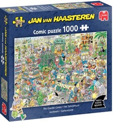 Jumbo Jan van Haasteren puzzel tuincentrum 1000 stukjes cartoon