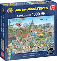 Jumbo legpuzzel Jan van Haasteren Rondje Texel 1000 stukjes puzzel