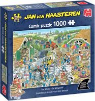 Jumbo legpuzzel Jan van Haasteren De Wijngaard 1000 stukjes cartoon