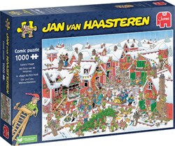 Jumbo puzzel Jan van Haasteren kerst 1000 stukjes Santa's Village
