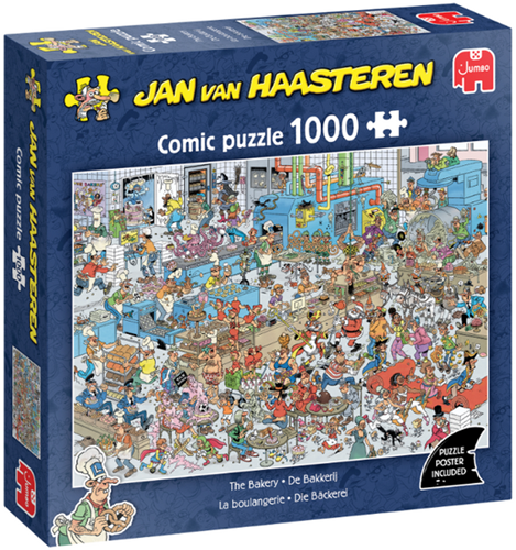 Jumbo Jan van Haasteren puzzel - De Bakkerij - 1000 stukjes cartoon