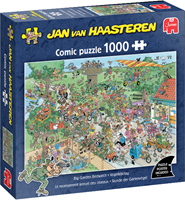 Jumbo legpuzzel Big Garden Birdwatch Jan van Haasteren 1000 stukjes