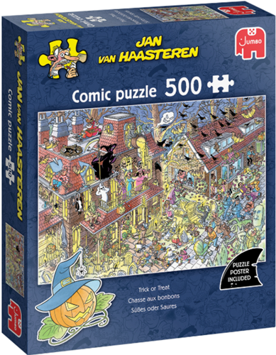 Jumbo puzzel Halloween Jan van Haasteren 500 stukjes legpuzzel