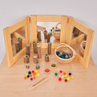 Cosy tafel drieluik spiegel educatief speelgoed voor kinderen