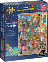 Jumbo legpuzzel Jan van Haasteren Fijne 90ste! 500 stukjes cartoon