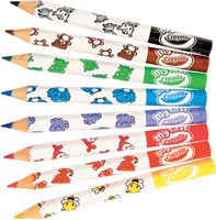 Crayola kleurpotloden - Mini Kids dikke kleurpotloden 8 stuks-3