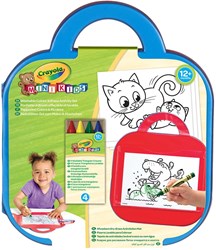 Crayola activiteitenmat kleur en wis - creatieve speelmat voor kinderen