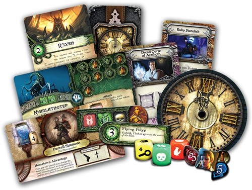 Fantasy Flight Games bordspel Elder Sign - Coöperatief dobbelspel Arkham Horror-3