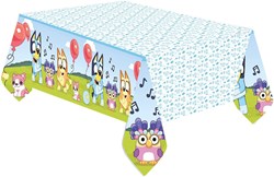 Tafelkleed Bluey papieren feesttafel decoratie 120x180cm cartoon