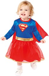 Amscan Supergirl verkleedkostuum voor kinderen 12-18 maanden - superhelden outfit