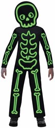 Amscan Kinderkostuum Glow in the Dark Skelet - Halloween verkleedpak 4-6 jaar