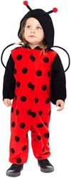 Amscan babykostuum lieveheersbeestje onesie - verkleedpak 12-18 maanden
