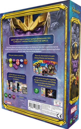 Asmodee bordspel Splendor Marvel - strategisch spel voor superheldenfans-3