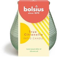 Bolsius citronella kaars Olympic groen - buitenkaars citronella geur
