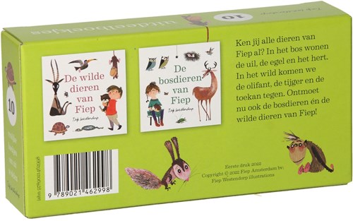Wins Holland uitdeelboekjes dieren Fiep Westendorp 10 stuks kinderboeken-3