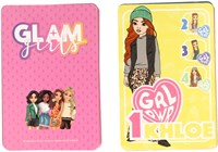 Meiden kwartet kaartspel glamoureus en trendy voor kinderen-3