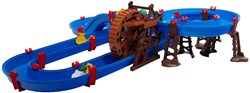 AquaPlay 1537 Waterspeelbaan Waterrad met 2 Boten