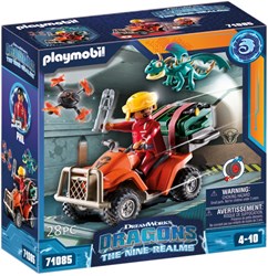 Playmobil Dragons speelgoed - Icaris Quad & Phil avontuurset