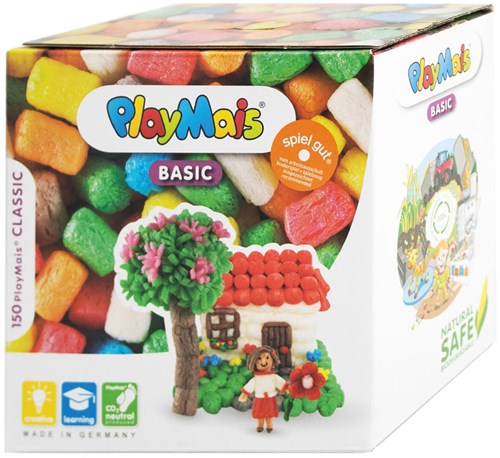 PlayMais bouwstenen knutselset basic meer dan 150 stuks creatief
