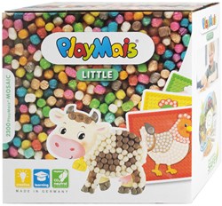 PlayMais mozaïek knutselset Little Farm - creatief speelgoed