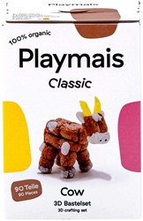 PlayMais Classic 3D knutselset koe - 90 stukjes boerderij speelgoed