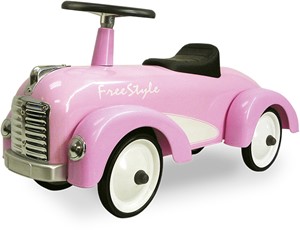 Retro Roller Loopauto Speedster Roze Jessica retro roller kopen in de aanbieding Retro Roller Loopauto Speedster Roze Jessica retro roller kopen in de aanbieding