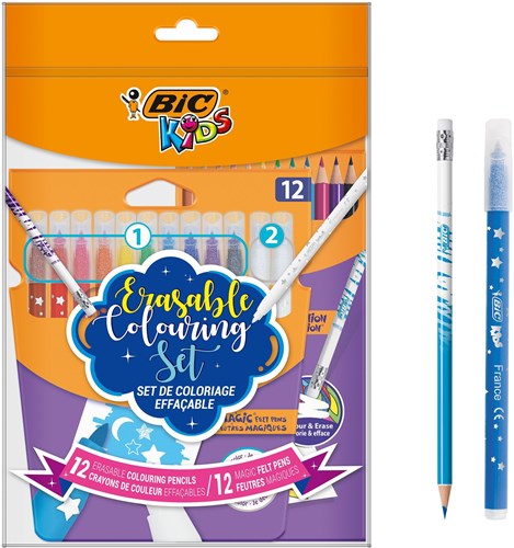 BIC Kids magische stiften en kleurpotloden - creatieve set voor kinderen