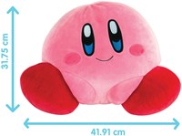 Tomy Kirby Mega Knuffel Pluche - Super Mario - 32cm - Extra Zacht-2