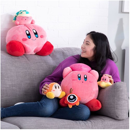 Tomy Kirby Mega Knuffel Pluche - Super Mario - 32cm - Extra Zacht-3