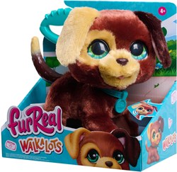 Spectron interactieve puppy knuffel FurReal Walk-A-Lots met riem en geluid
