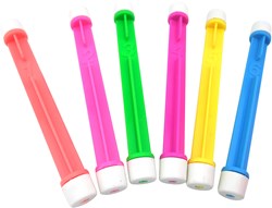 Johntoy duikstaafjes zwembad speelgoed Aqua Fun 6 stuks kleurrijk