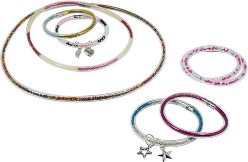 Buki armbandenset met pailletten - creatief speelgoed voor kinderen-2