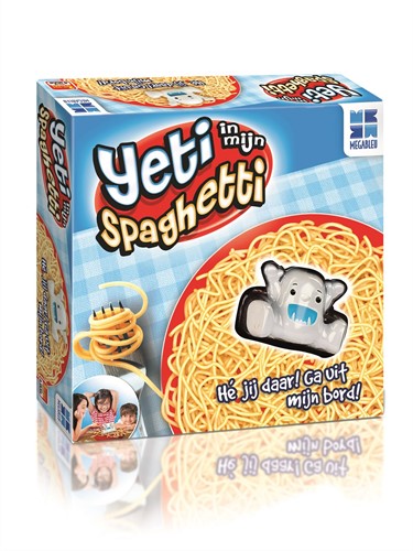 Megableu kinderspel Yeti in mijn spaghetti - 4+