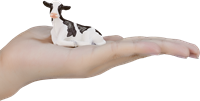 Mojo Farm speelgoed Holstein Kalf Liggend - 387082-3