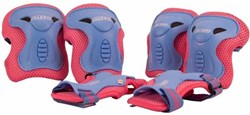 Alert beschermset skate kinderen 3-delig roze maat S veilig buitenspelen