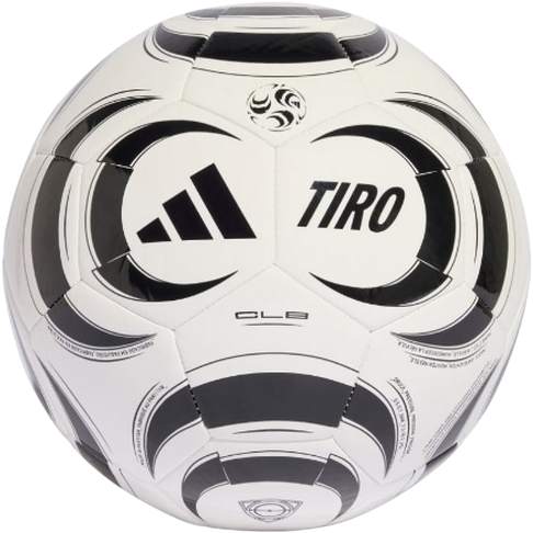 Vedes voetbal Tiro Club maat 5 zwart wit trainingsbal