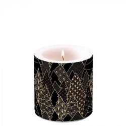 Ambiente Kaars Luxury Trees zwart
