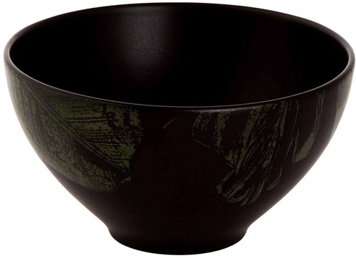 Palmer schaal keramiek jungle aurora 15 cm bruin groen servies-2