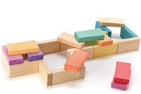 Ocamora speelgoed plankenset groot multicolor educatief karton