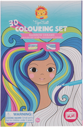Tiger Tribe 3D kleurset speelgoed Rainbow Dreams 2 stuks