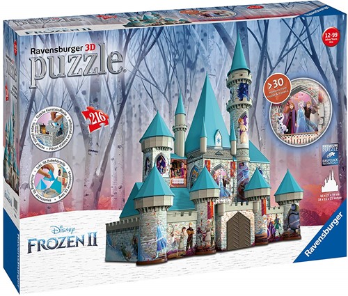 Ravensburger 3D puzzel Disney Frozen 2 kasteel - 216 stukjes