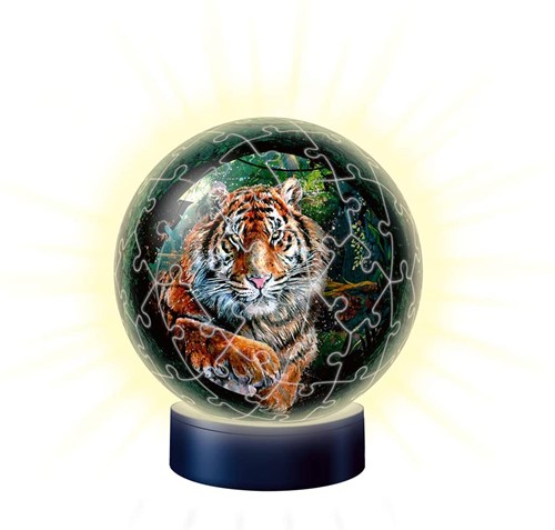 Ravensburger puzzel 3D puzzel - puzzel Ball 3D - The Big Cats - 72 stukjes
