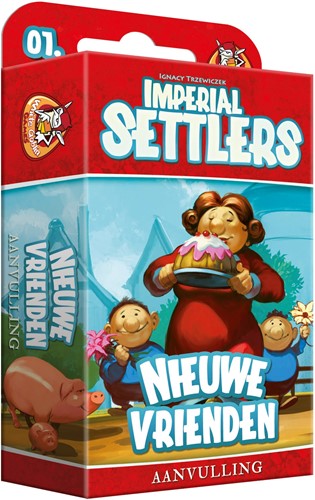 White Goblin Games bordspel Imperial Settlers: Nieuwe Vrienden - 10+