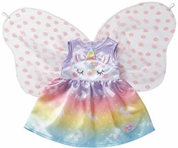 BABY born poppenkleding fantasie vlinder outfit eenhoorn 43 cm