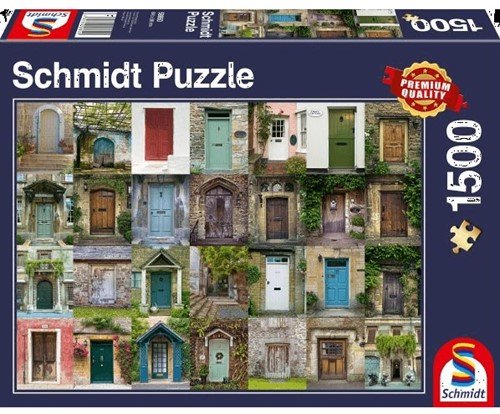 Schmidt Deuren, 1500 stukjes - Puzzel - 12+