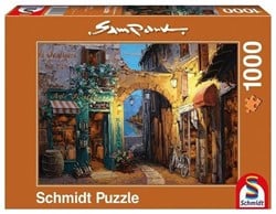 Schmidt puzzel Steegje bij het Como meer - 1000 stukjes - 12+