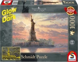 Schmidt puzzel Statue of Liberty in the twilight - 1000 stukjes - 12+